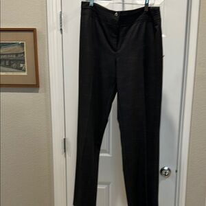 Harve Benard Black lightweight Twill Straight Leg Pants